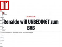 Bild zum Artikel: Es ist wahr! - Ronaldo will UNBEDINGT zum BVB