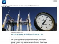 Bild zum Artikel: Nord-Stream-1-Wartung: Ukraine bietet Pipelines als Ersatz