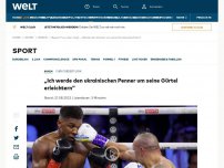 Bild zum Artikel: „Ich werde den ukrainischen Penner um seine Gürtel erleichtern“