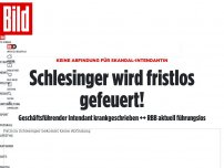 Bild zum Artikel: Keine Abfindung für Skandal-Intendantin - Schlesinger wird fristlos gefeuert!