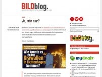 Bild zum Artikel: Ja, wie nur?