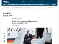 Bild zum Artikel: Energiekrise, Konflikt mit Russland - Strack-Zimmermann ruft Deutsche zu Opferbereitschaft auf