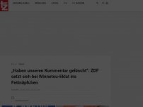 Bild zum Artikel: Nach Winnetou-Eklat: ZDF bittet, „I-Wort“ nicht zu verwenden - Diskussion entfacht