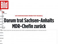 Bild zum Artikel: Wegen „fehlender Transparenz“ - Sachsen-Anhalts MDR-Chefin tritt zurück