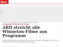 Bild zum Artikel: Aneignungs-Debatte geht weiter: ARD streicht alle Winnetou-Filme aus Programm