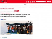 Bild zum Artikel: TV-Kolumne „Liberame“ - Ein Flüchtlingsdrama beweist, warum wir die Öffentlich-Rechtlichen brauchen