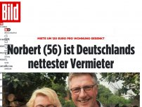 Bild zum Artikel: Miete um 120 Euro pro Wohnung gesenkt - Norbert (56) ist Deutschlands nettester Vermieter