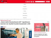 Bild zum Artikel: AdBlue-Produktion stockt - „Dann steht Deutschland“: Spediteure warnen vor Ausfall hunderttausender LKW