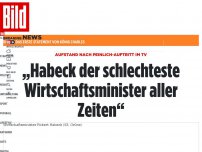 Bild zum Artikel: Aufstand nach Peinlich-Auftritt im TV - „Schlechtester Wirtschafts-Minister aller Zeiten“