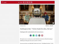 Bild zum Artikel: Paddington Bär: 'Vielen Dank für alles, Madam'