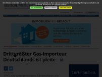 Bild zum Artikel: Drittgrößter Gas-Importeur Deutschlands ist pleite