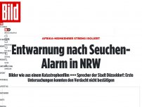 Bild zum Artikel: Afrika-Heimkehrer streng isoliert - Seuchen-Alarm in NRW!