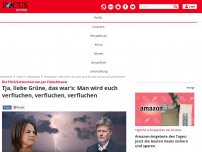 Bild zum Artikel: Die FOCUS-Kolumne von Jan Fleischhauer - Tja, liebe Grüne, das war's: Man wird euch verfluchen, verfluchen, verfluchen