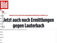 Bild zum Artikel: Bitterer Tag für den Minister - Dreifach-Klatsche für Lauterbach