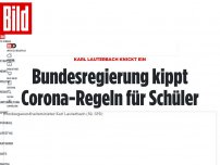 Bild zum Artikel: Karl Lauterbach knickt ein - Bundesregierung kippt Corona-Regeln für Schüler