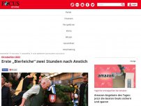 Bild zum Artikel: Oktoberfest 2022 - Erste „Bierleiche“ zwei Stunden nach Anstich