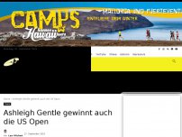 Bild zum Artikel: PTO TourAshleigh Gentle gewinnt auch die US Open