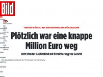 Bild zum Artikel: Geld wurde kurz zuvor geliefert - Knappe Million aus Tresorraum von Sparkasse verschwunden!