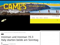 Bild zum Artikel: Nach Unwettern an der AdriaIronman und Ironman 70.3 Italy starten beide am Sonntag