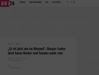 Bild zum Artikel: „Es ist jetzt wie im Himmel“: Burger-Laden lässt keine Kinder und Teenies mehr rein