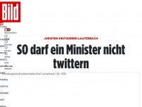 Bild zum Artikel: Juristen kritisieren Lauterbach - SO darf ein Minister nicht twittern
