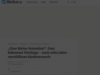 Bild zum Artikel: „Eine kleine Sensation“: Paar bekommt Vierlinge - nach zehn Jahre unerfülltem Kinderwunsch