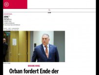 Bild zum Artikel: Orban will Ende der Russland-Sanktionen der EU