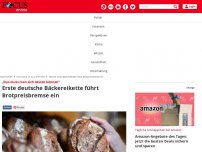 Bild zum Artikel: „Das muss man sich leisten können“ - Erste deutsche Bäckereikette führt Brotpreisbremse ein