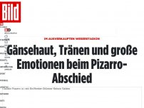 Bild zum Artikel: Im ausverkauften Weserstadion - Gänsehaut, Tränen und große Emotionen beim Pizarro-Abschied