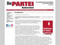 Bild zum Artikel: Amtsgericht Schwandorf verhandelt über PARTEI-Plakat
