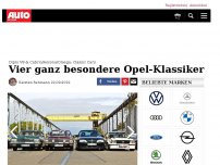 Bild zum Artikel: Vier Opel-Klassiker im Vergleich