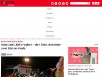 Bild zum Artikel: Horror-Unfall in Osnabrück - Frontal-Crash auf Bundesstraße - vier Tote, darunter zwei kleine Kinder