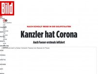 Bild zum Artikel: Nach Scholz’ Reise in die Golfstaaten - Kanzler hat Corona