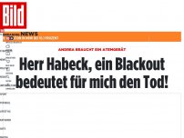 Bild zum Artikel: Andrea braucht ein Atemgerät - Herr Habeck, ein Blackout bedeutet für mich den Tod!