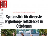 Bild zum Artikel: In 40 Minuten von München nach Berlin - Spatenstich für die erste Hyperloop-Teststrecke
