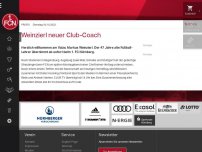 Bild zum Artikel: Weinzierl neuer Club-Coach