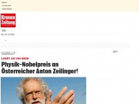 Bild zum Artikel: Physik-Nobelpreis geht heuer an Anton Zeilinger!