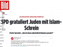 Bild zum Artikel: Am höchsten jüdischen Feiertag - SPD zeigt Islam-Heiligtum zu Jom Kippur