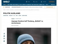 Bild zum Artikel: Asperger-Syndrom half Thunberg, „Bullshit“ zu durchschauen