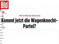 Bild zum Artikel: Krimi um mögliche Abspaltung - Kommt jetzt die Wagenknecht-Partei?