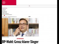 Bild zum Artikel: BP-Wahl: Grosz klarer Sieger des Online-Wahlkampfes