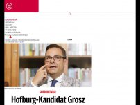 Bild zum Artikel: Hofburg-Kandidat Grosz klagt den ORF