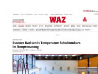 Bild zum Artikel: Energiekosten: Schwimmkurs in Essen: Kinder kommen jetzt im Neoprenzug