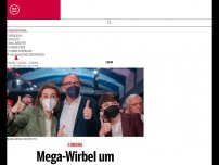 Bild zum Artikel: Mega-Wirbel um Maskenshow auf VdB-Wahlparty
