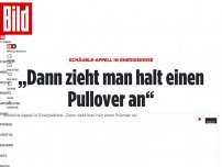 Bild zum Artikel: Schäuble-Appell in Energiekrise - „Dann zieht man halt einen Pullover an“
