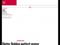 Bild zum Artikel: Dieter Bohlen wettert gegen Sanktionen: 'Ist doch alles Scheiße'