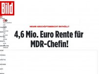 Bild zum Artikel: Neuer Geschäftsbericht enthüllt: - 4,6 Mio. Euro Rente für MDR-Chefin!