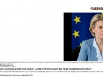 Bild zum Artikel: Die Schlinge zieht sich enger: Jetzt ermittelt auch die neue Europäische Staatsanwaltschaft