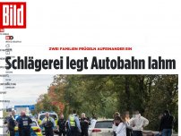 Bild zum Artikel: Zoff zwischen Taxi- und BMW-Fahrer - Autobahn wegen Schlägerei voll gesperrt