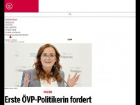 Bild zum Artikel: Erste ÖVP-Politikerin fordert kompletten Asyl-Stopp